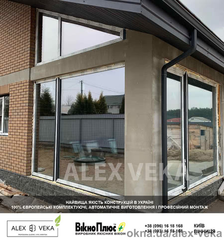 Металлопластиковые окна Века и раздвижные двери в ламинации VEKA SOFTLINE 82 SPECTRAL